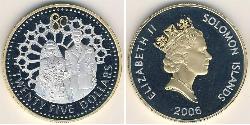 25 Dollar Solomon Islands (1978 - ) Silver 