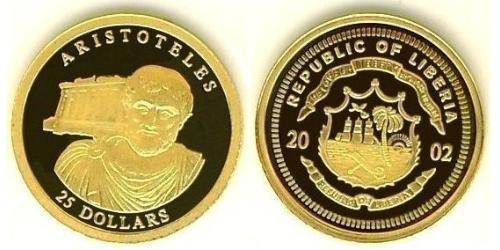 25 Dollar 利比里亚 (1847 - )  