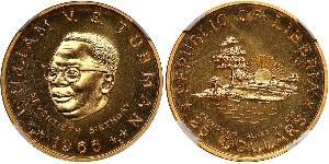 25 Dollaro Liberia (1847 - ) Oro William Tubman
