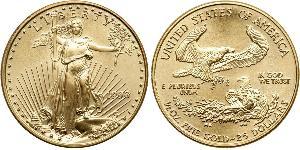 25 Dólar Estados Unidos de América (1776 - ) Oro 