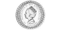 25 Dólar Australia (1939 - ) Plata 
