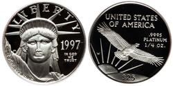 25 Dólar Estados Unidos de América (1776 - ) Platino 