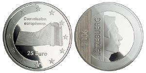 25 Euro Luxembourg (pays) Argent 
