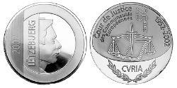 25 Euro Lussemburgo Argento 