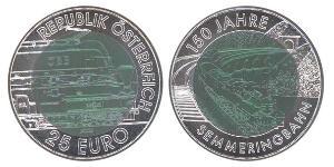 25 Euro Republic of Austria (1955 - ) Bilame 