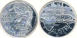 25 Euro Republik Österreich (1955 - ) Silber 