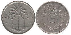 25 Fils Irak (1932 - ) Kupfer/Nickel 