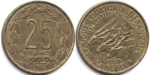 25 Franc Cameroon (1960 - )  