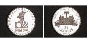 25 Gourde Haiti (1804 - ) Argento 