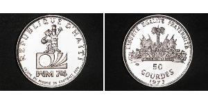 25 Gourde Haiti (1804 - ) Argento 