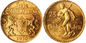 25 Gulden Gdansk (1920-1939) Or 