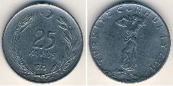 25 Kurush Turchia (1923 - ) Rame/Nichel 