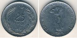 25 Kurush Turchia (1923 - ) Rame/Nichel 