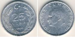 25 Lira Türkei (1923 - ) Aluminium 