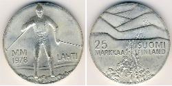 25 Mark 芬兰 銀 