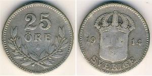 25 Ore Svezia Argento 