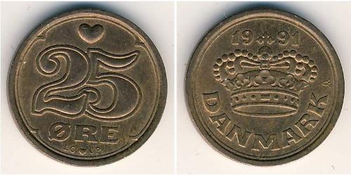 25 Ore Dänemark Bronze 