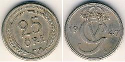 25 Ore Schweden Bronze/Nickel 