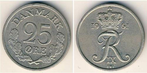 25 Ore Denmark Copper/Nickel 