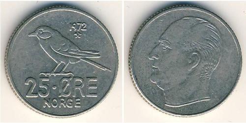 25 Ore Danemark Cuivre/Nickel 