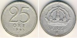 25 Ore Suecia Plata 