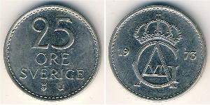 25 Ore Svezia Rame/Nichel 