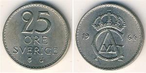 25 Ore Svezia Rame/Nichel 