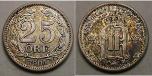 25 Ore Sweden Silver 