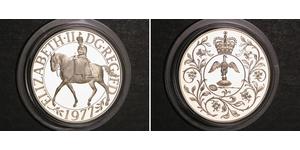 25 Penny Feriind Kiningrik (1922-) Argent Elizabeth II (1926-2022)