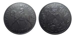25 Penny Feriind Kiningrik (1922-) Argent Elizabeth II (1926-2022)
