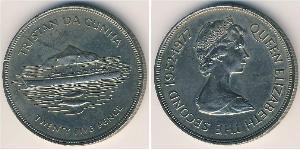 25 Penny Tristan da Cunha (archipel) Argent Elizabeth II (1926-2022)