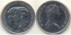 25 Penny Feriind Kiningrik (1922-) Cuivre/Nickel Elizabeth II (1926-2022)