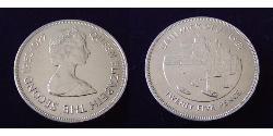 25 Penny Jersey (1066 - ) Cuivre/Nickel Elizabeth II (1926-2022)