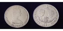 25 Penny Vereinigtes Königreich (1922-) Kupfer/Nickel Elizabeth II (1926-2022)