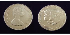 25 Penny Regno Unito (1922-) Rame/Nichel Elisabetta II (1926-2022)