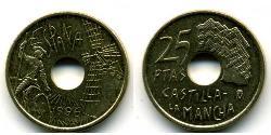 25 Peseta Royaume d’Espagne (1976 - )  