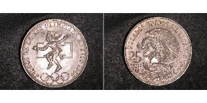 25 Peso Mexique (1867 - ) Argent 