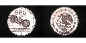 25 Peso Messico Argento 