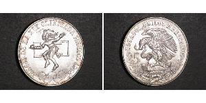 25 Peso Messico (1867 - ) Argento 