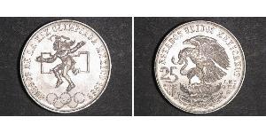 25 Peso México (1867 - ) Plata 