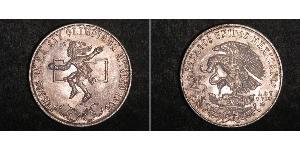 25 Peso México (1867 - ) Plata 