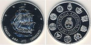 25 Peso Argentinien (1861 - ) Silber 