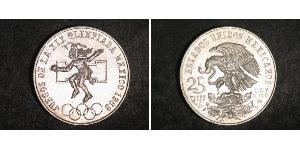 25 Peso Mexiko (1867 - ) Silber 