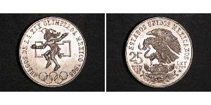 25 Peso Mexiko (1867 - ) Silber 