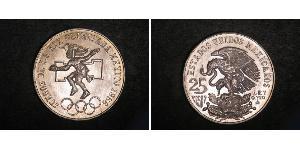 25 Peso Mexiko (1867 - ) Silber 