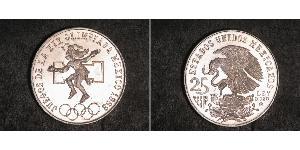 25 Peso Mexiko (1867 - ) Silber 