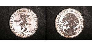 25 Peso Mexiko (1867 - ) Silber 
