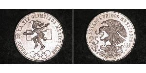 25 Peso 墨西哥 銀 