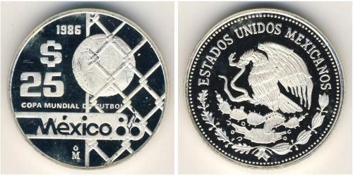 25 Peso 墨西哥 銀 