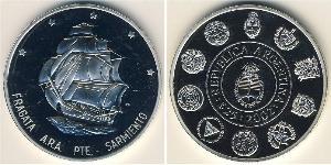 25 Peso 阿根廷 銀 